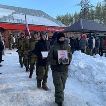 В Оренбургской области простились с погибшими на Украине бойцами