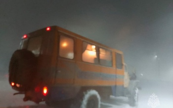 В Оренбуржье из-за метели за ночь помощь потребовалась 18 водителям