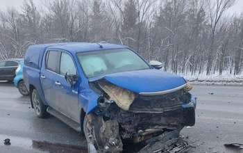 В Оренбурге на Нежинском шоссе произошло смертельное ДТП (18+)