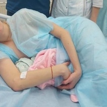 Первой новорожденной 2024 года в Оренбурге стала кроха Ева