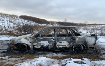 Автомобиль уничтожен: угонщик-рецидивист бросил «ВАЗ-2115» в поле