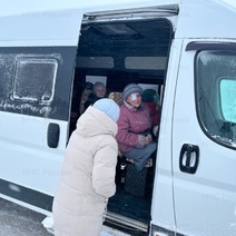 Пенсионеры после операций в Уфе застряли в пургу в Северном районе