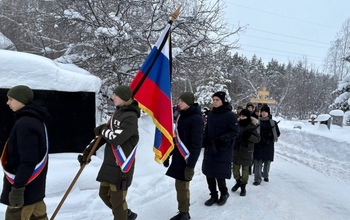 В Оренбургской области простились с погибшими на Украине бойцами