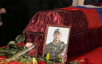 В Оренбургской области простились с погибшими на Украине бойцами