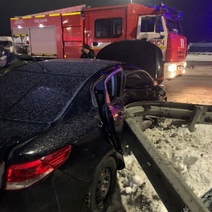 В Оренбургском районе около Нежинки произошло серьезное ДТП