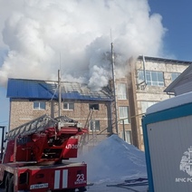 В Бузулуке произошел пожар на мебельной фабрике