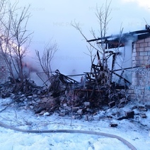 В Домбаровском районе во время пожара погиб мужчина (18+)