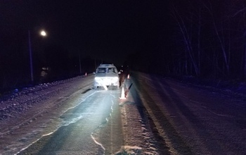 В Саракташском районе водитель Lada Largus наехал на лежащего на дороге мужчину (18+)
