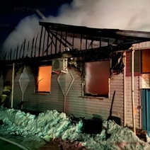 Пожар в Переволоцком районе унес жизни двух человек (18+)