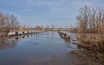 Информация о паводковой ситуации на дорогах Оренбургской области по данным на 13.30 29 марта