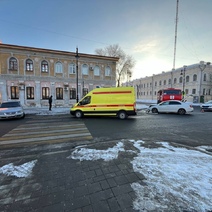 В Оренбурге при столкновении иномарок пострадали два человека