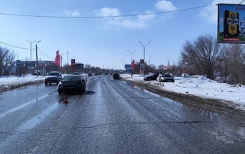 От удара выбросило из машины: в Оренбурге на Илекском шоссе произошло ДТП