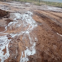 В Красногвардейском районе произошел уже второй за полгода разлив нефти