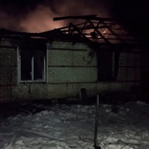 Во время пожара в Первомайском районе погибли мужчина и женщина (18+)