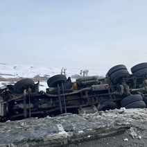 На орской трассе погиб водитель большегруза (18+)