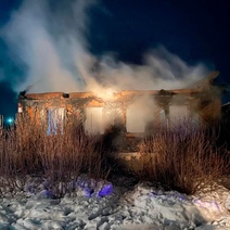 В Переволоцком районе во время пожара погибла женщина