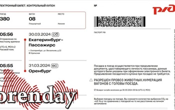Нескольких пассажиров поезда № 380 Новый Уренгой - Оренбург высадили за пьяный дебош