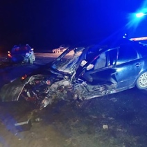 В Новоорском районе 60-летний водитель автомобиля Lada Granta не дал проехать Hyundai Elantra