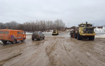В Соль-Илецком округе из-за половодья три села остались без электроэнергии