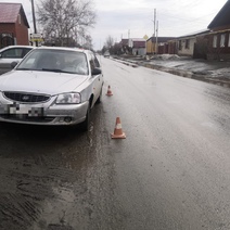 В Орске Hyundai Accent сбил 13-летнюю девочку