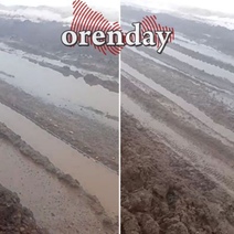 Сельчане в Новосергиевском районе оказались в западне из-за размытой дороги