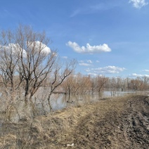 В Орске из-за половодья веден режим ЧС