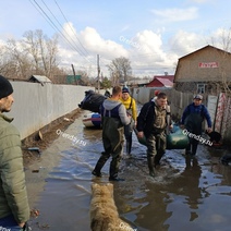 В микрорайоне Овчинный городок резко повысился уровень воды