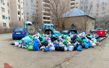 В Оренбурге критическая ситуация не только с паводком, но и мусором