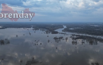 Положительные тенденции: уровень реки Урал продолжает идти на спад