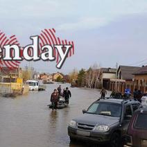 В Оренбурге сотрудница полиции приютила детей, чей дом ушел под воду