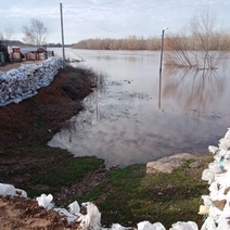 Небольшое село в Илекском районе погружается под воду