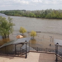 По набережной в Оренбурге пока так и не погуляешь