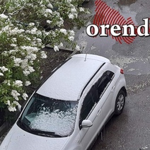 Снег с дождём обрушились и на Оренбург