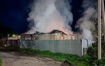В Орске во время пожара погиб местный житель (18+)