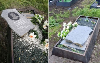 Полный кошмар устроили вандалы на кладбище в Медногорске