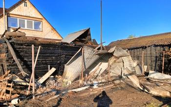 В Тоцком один пожар «разделили» два соседа