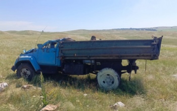 В Оренбуржье водитель грузового автомобиля погиб на полевой дороге (18+)