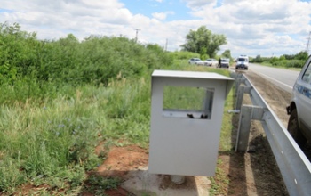 В Оренбуржье с комплекса фото- и видеофиксации похитили нарушения ПДД