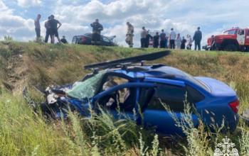 Четыре человека пострадали в ДТП на трассе в Шарлыкском районе 