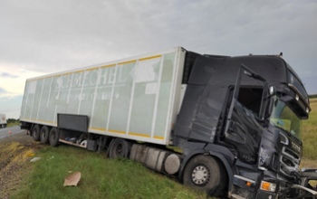 Под Соль-Илецком не разъехались фура и ВАЗ, погибли двое (18+)