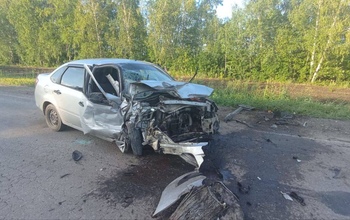 Лоб в лоб «Приора» с «Грантой». В Бугурусланском районе в ДТП пострадали люди