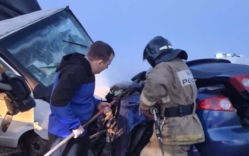 В Оренбуржье при столкновении трех ТС погибли два человека