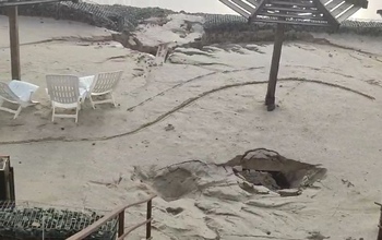 Дожди затопили курорт в Соль-Илецке 