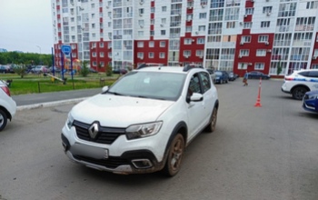 В Оренбурге водитель иномарки сбил ребенка 