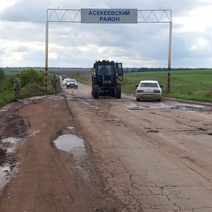 Дорога Бугуруслан-Заглядино стала бесхозной