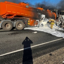 На трассе М5 перекрыто движение из-за страшной аварии