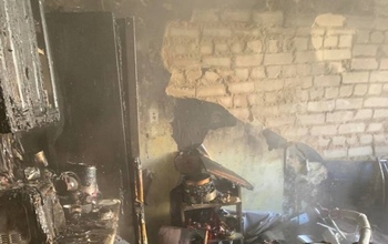 В Оренбурге при пожаре в многоэтажке погибла женщина