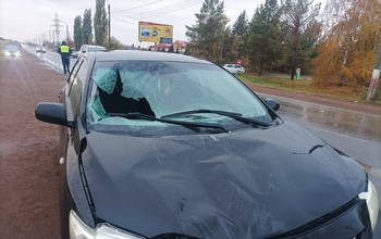 В Бузулуке иномарка насмерть сбила пешехода