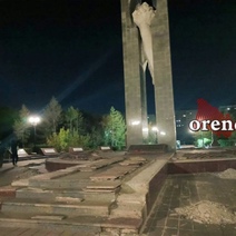 Пригрозили пальчиком: в Оренбурге подрядчик не успел вовремя отремонтировать памятник воинам-интернационалистам 