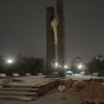 В Оренбурге сорваны все сроки ремонта памятника воинам-интернационалистам 